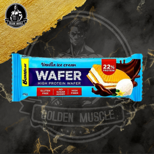 بومبار جلازيد ويفر فانيلا بدون سكر