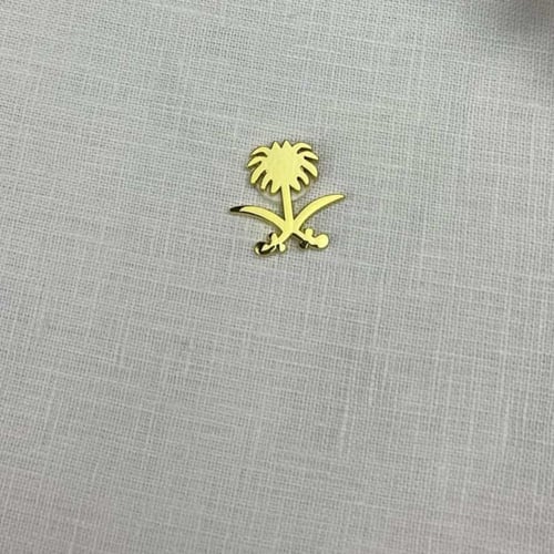 مجموعة 12 بروش مع البرواز لليوم الوطني