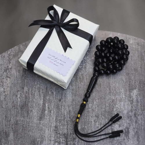 سبحه أسود ملكي كركوشه بكلايت