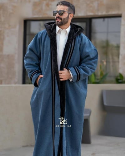 فروات صوف شتوية رجالية تصميم كلاسيكي فاخر