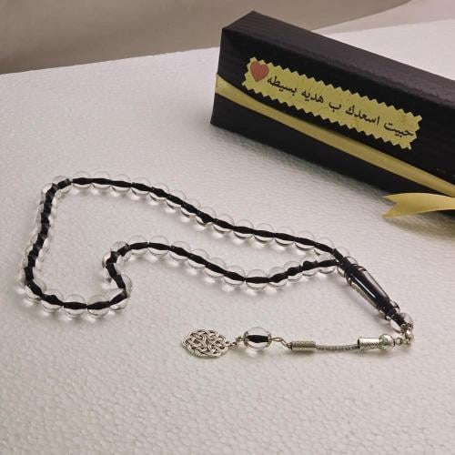 سبح بكلايت شفاف طربزونة