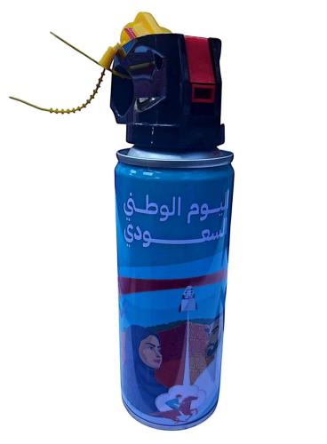 مجموعة 12 بخاخ اللون الأخضر لليوم الوطني السعودي