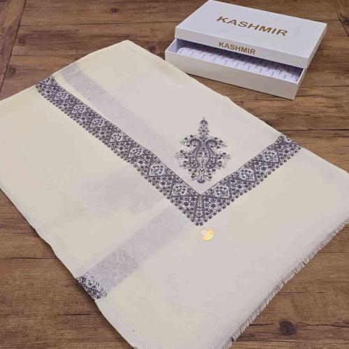 غتر كشميري رجالي بنقش فاخر