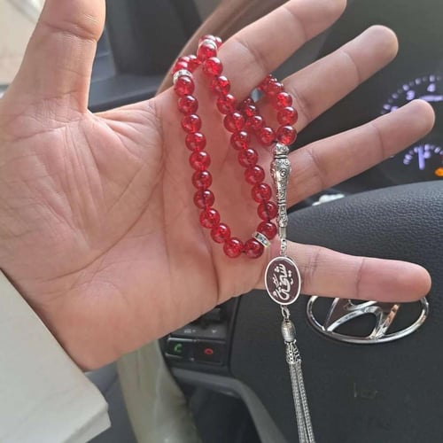 سبحه فضه خالص بالاسم