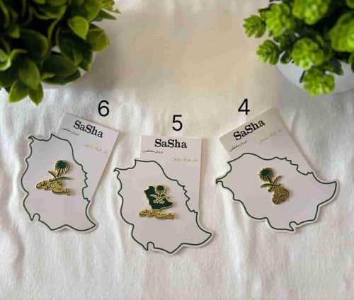 تشكيلة 12 بروش اليوم الوطني السعودي اخر اصدار 2025