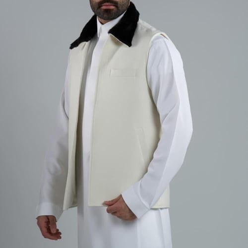 سديريات فرو رجاليه بتصميم ملكي - دفء، أناقة، وتميز...