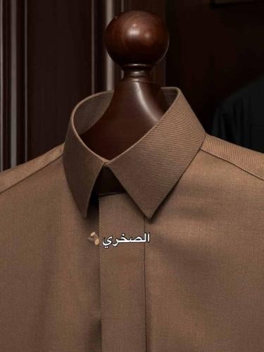 قماش شتوي صخري فاخر – سادة بنقشة خفيفة