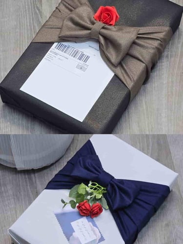 تنسيق قماش شتوي مقلم مع شماغ ملكي خاص