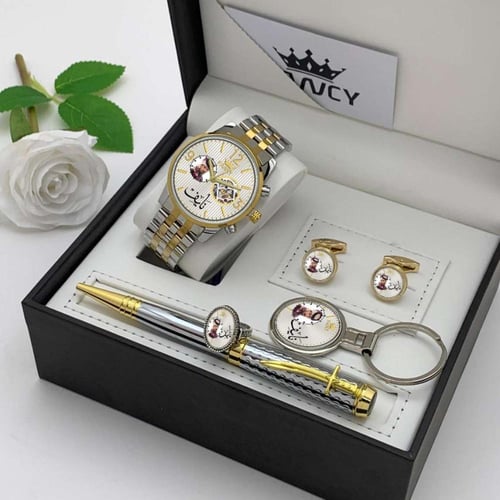 طقم هدايا رجالي بتصميم فاخر