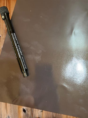 منظم قائمة الطعام الاسبوعي بثيم الفلامنجو