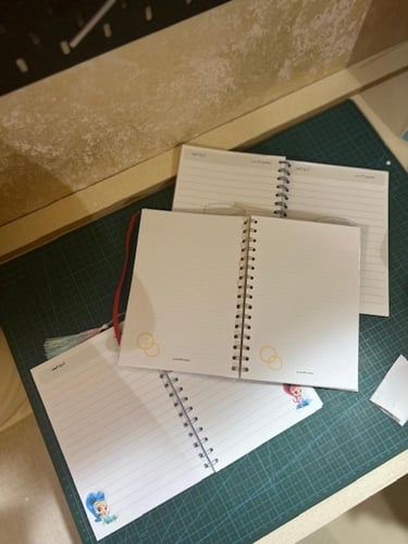 دفتر سلك و الشخصيات حسب الطلب