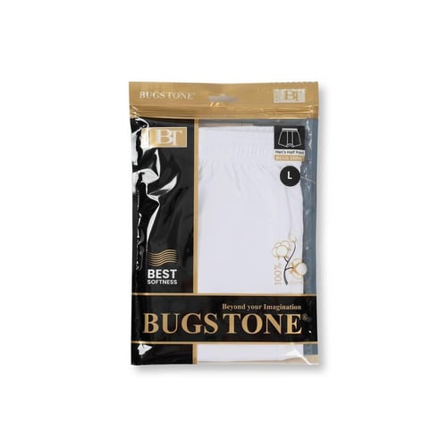 نصف درزن هاف قطن رجالي ماركة بيجستون BUGSTONE