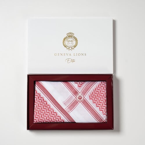 شماغ جينيفا ليونز أحمر اليت 26