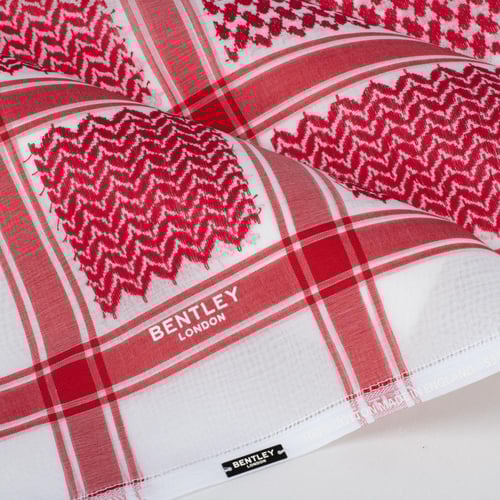 شماغ بنتلي BENTLEY كلاسيك الأحمر المميز 2025