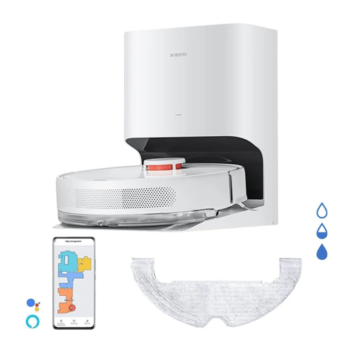 مكنسة شاومي روبوتية ذكية X10 تكنس وتمسح مع تقنية L...