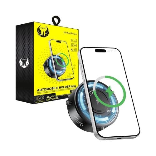 YOUFO - حامل جوّال وشاحن لاسلكي ماج سيف