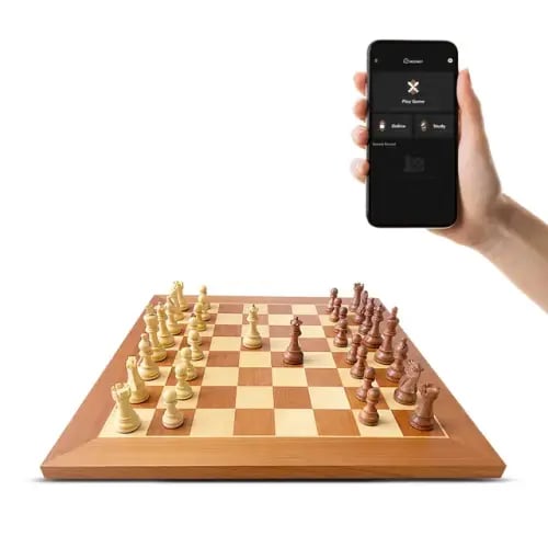 مجموعة شطرنج إلكترونية ذكية خشب تشيسنات Chessnut P...