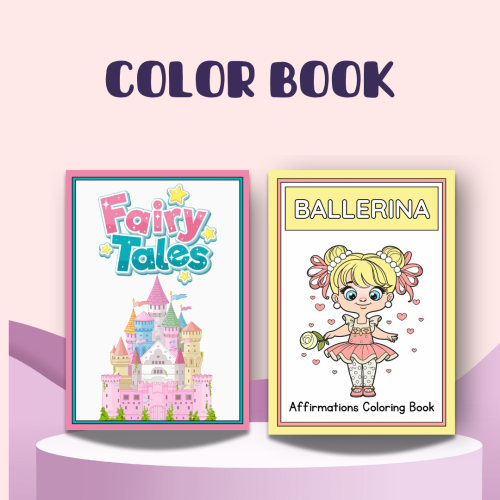 كتابين تلوين للبنات