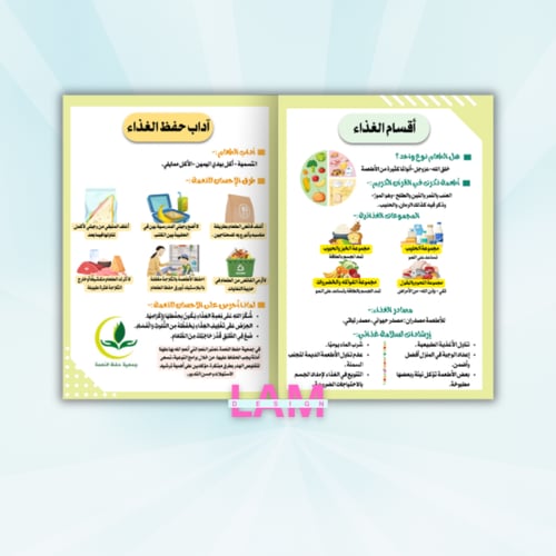 مطوية وحدة غذائي