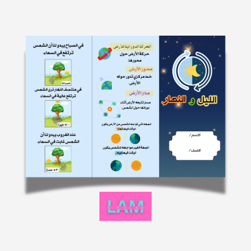 مطوية الليل والنهار وجه واحد