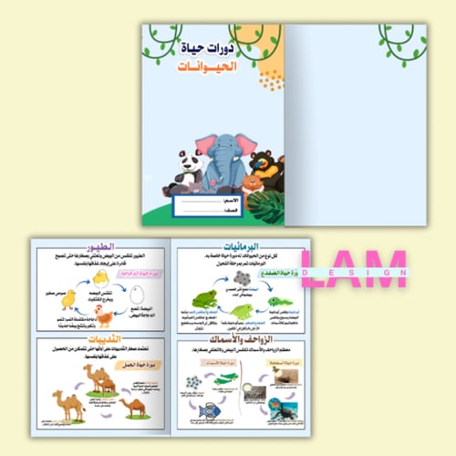 مطويات علوم ثالث الترم الأول كامل جميع الدروس عدد...