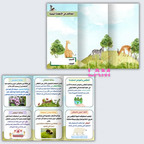 مطويات علوم خامس كامل الترم (١٢مطوية )