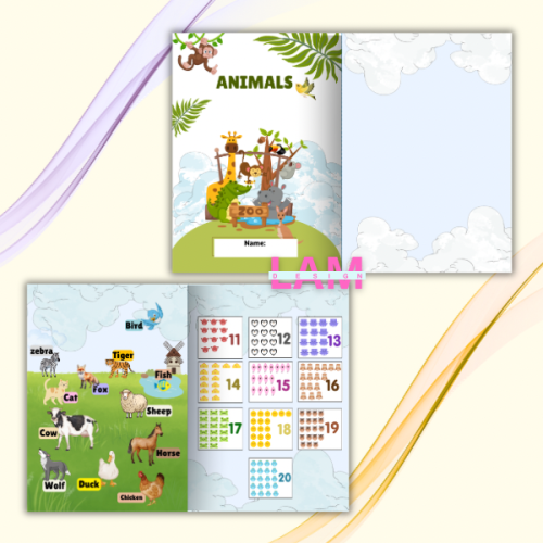 مطوية Animals