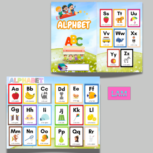 مطوية الحروف الانجليزية جميع الحروف