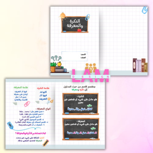 مطوية النكرة والمعرفة