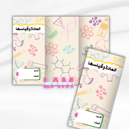 مطوية المادة وقياسها