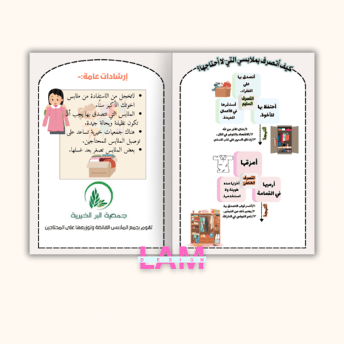 مطوية شخصيتي (كيف أتصرف بملابسي التي لا احتاجها)