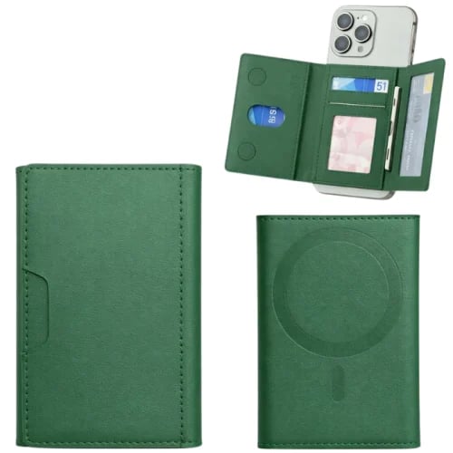 Leather magnetic (MagSafe) tri-fold iPhone wallet...