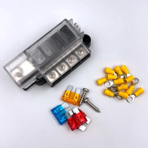 #18 علبة فيوزات - 4 فيوزات