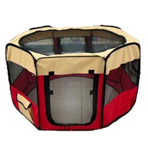 خيمة بت فانز اللون احمر المقاس كبير 60×118 سم