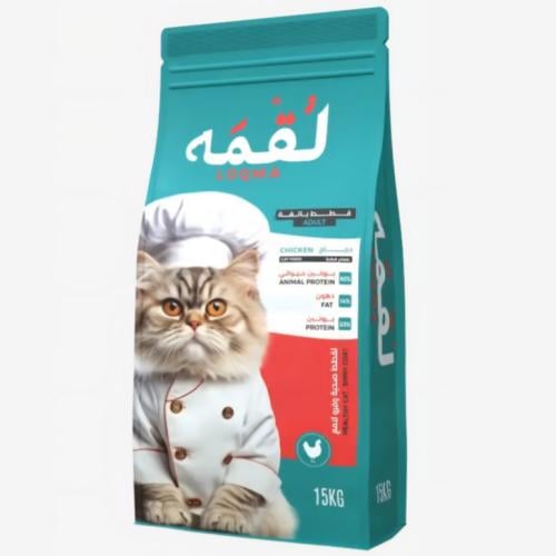 لقمة طعام جاف دراي فود للقطط البالغة 15 كيلو