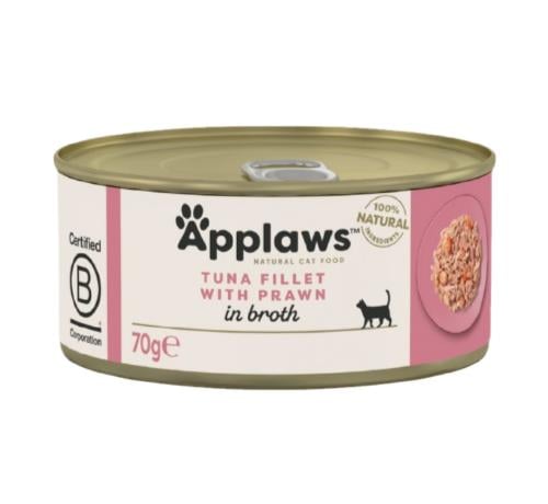 ابلاوز معلبات طعام رطب شرائح التونا مع الجمبري بال...