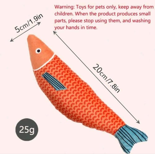 لعبة سمكة بداخلها جرس