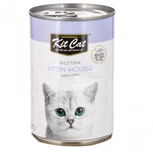 كت كات معلبات تونا مهروس للقطط الصغيرة 400 ج