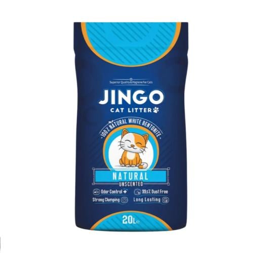 رمل جينقو بدون رائحة طبيعي 20 لتر