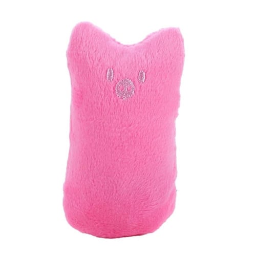 دمية قطة مع نعناع بري بداخلها