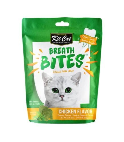 كت كات بريث بايتس نعناع مكمل غذائي بالدجاج 60 جرام