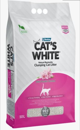 كات وايت برائحة بودرة الأطفال 10 لتر