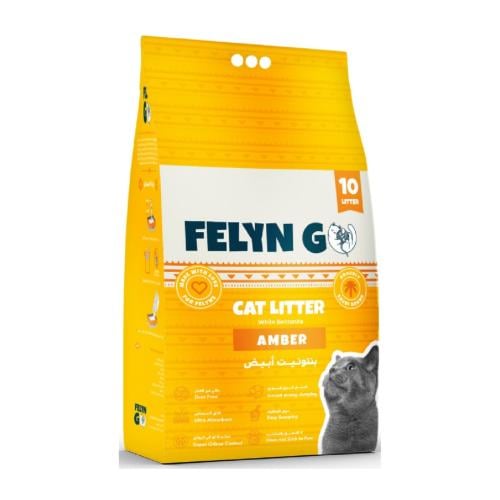 فيلاين قو رول باق رمل للقطط برائحة العنبر 10 لتر