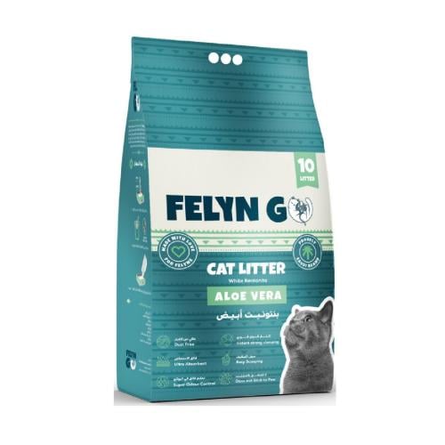 فيلاين قو رول باقي رمل للقطط برائحة الصبار 10 لتر
