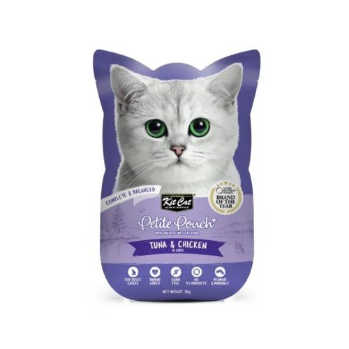 كت كات بتيت باوتش غذاء كامل دجاج و تونا للقطط 70 ج...