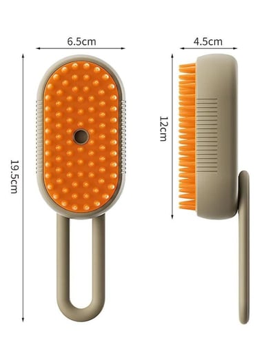 مشط شعر بالبخار