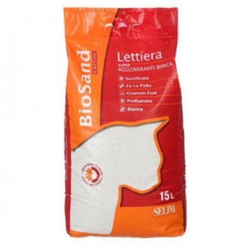 بايو ساند رمل مهد للقطط 15 لتر