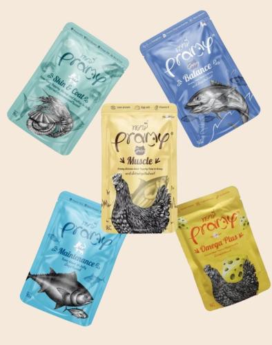 كرتون برامي طعام رطب للقطط 70 جرام 12 ظرف