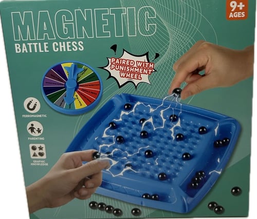 لعبة Magnetic Battle Chess (لعبة المغناطيس القتالي...