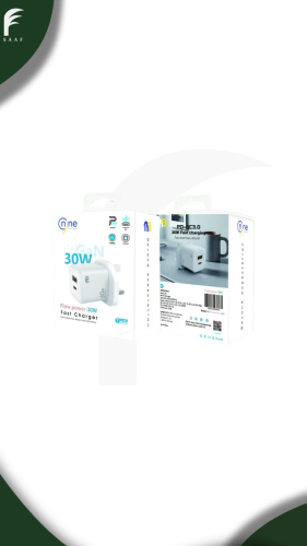 شاحن جداري منفذ واحد 30W - ناين